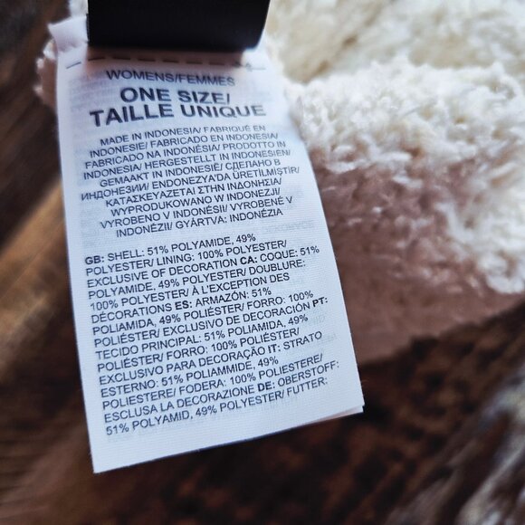 NWT The North Face Salty Bae Lined Beanie Cuff Gardenia White Women's - Picture 10 of 12